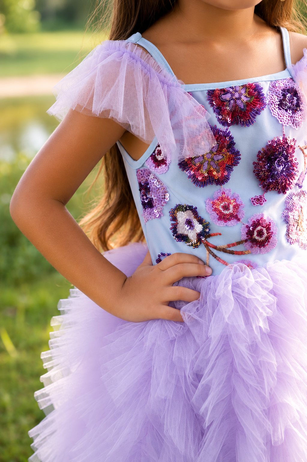 Wildflower Halo Dress